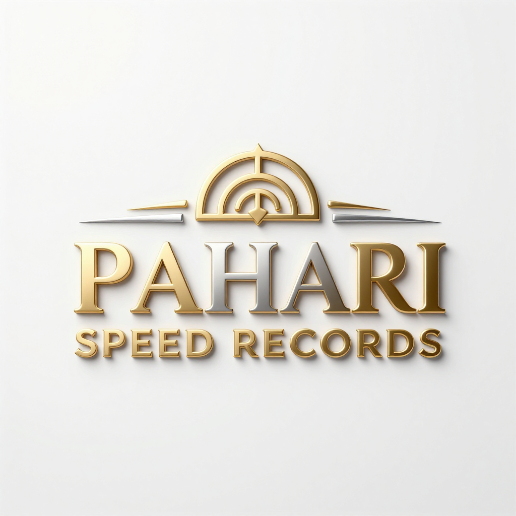 PAHARI SPEED RECORDS Record Label Logo